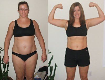 Before and after results